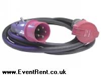 32amp 3-phase extension lead 10M